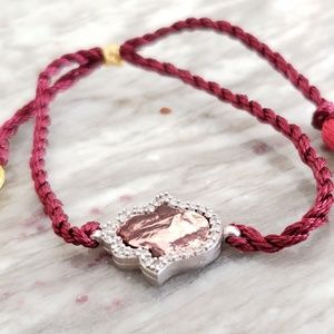 925k silver handmade adjustable bracelet